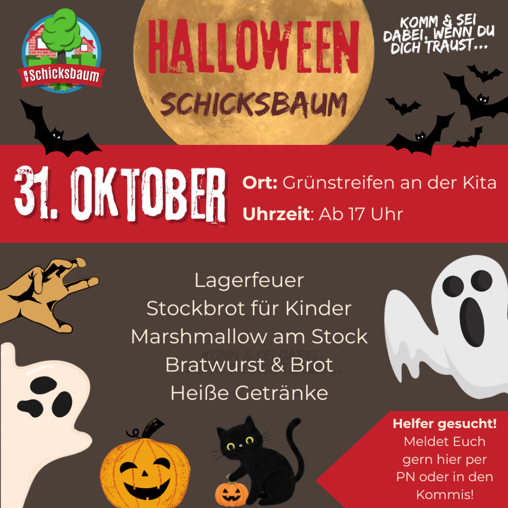 Halloween Plakat 2025